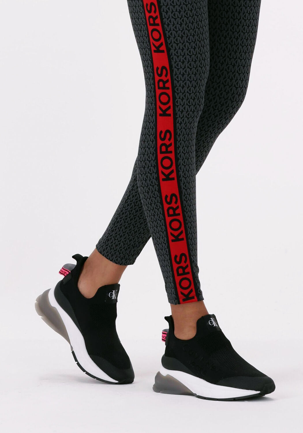 Zwarte CALVIN KLEIN Lage sneakers WEDGE RUNNER 2 | Omoda