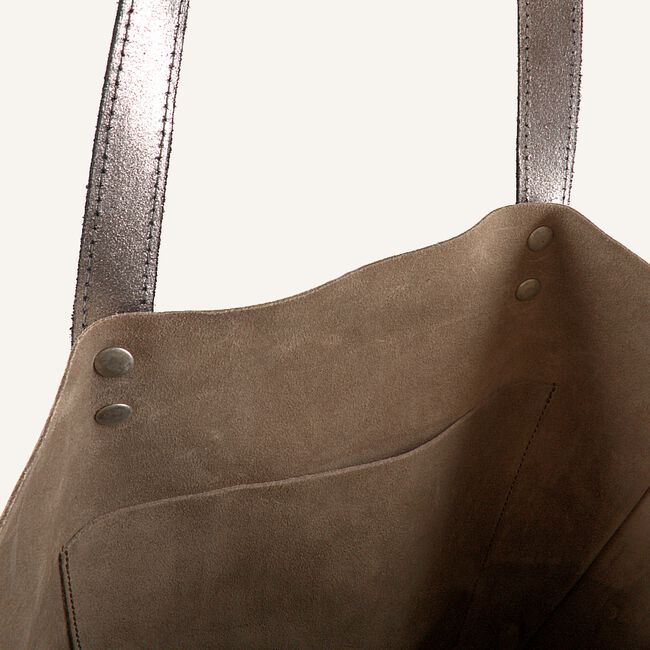 Taupe SHABBIES Shopper SHOPPER M 282020014 Taupe SHABBIES Shopper SHOPPER M 282020014 - large