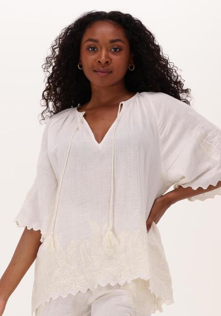 Witte SISSEL EDELBO Blouses SANDRA ORGANIC COTTON BLOUSE - large