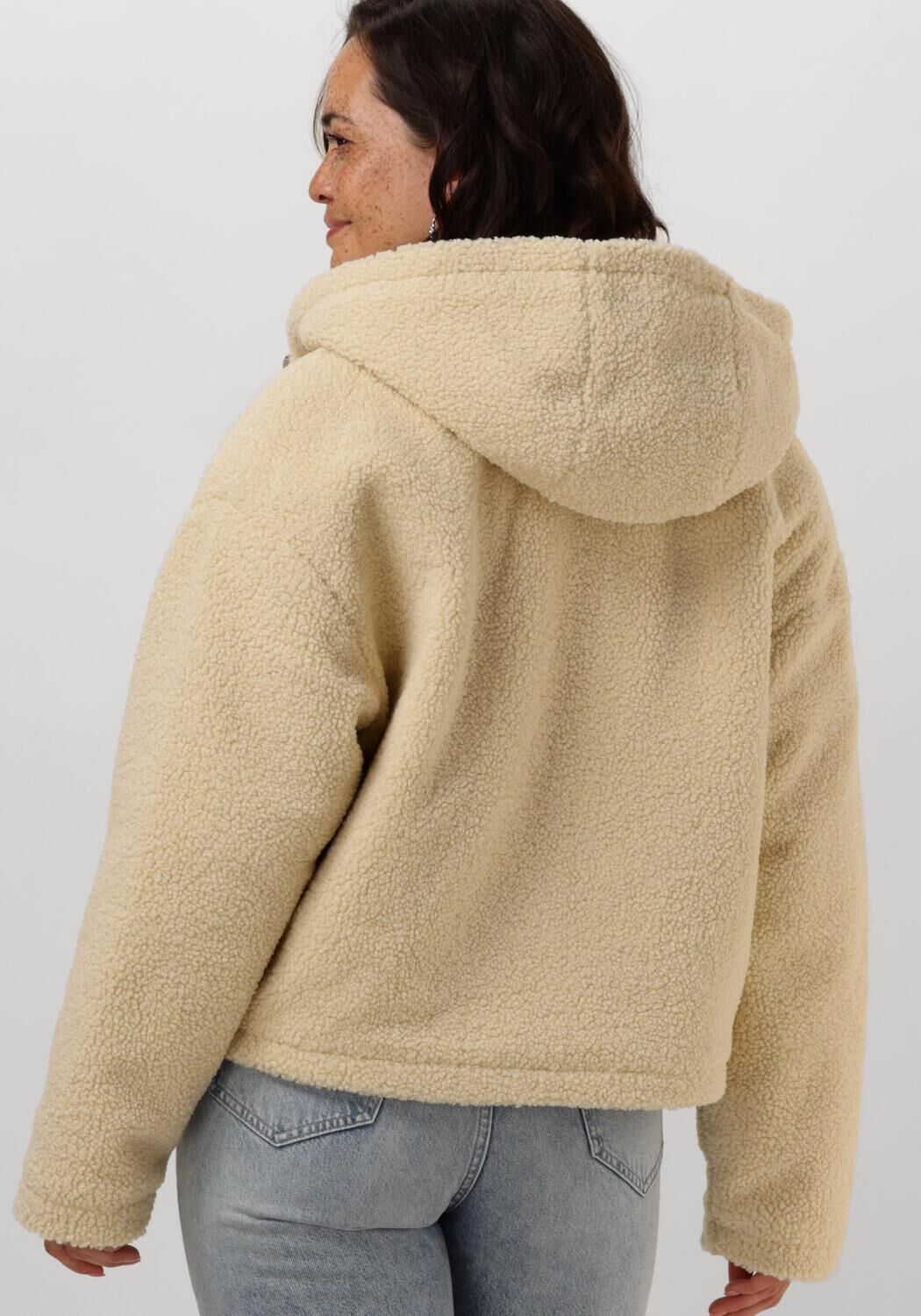 CALVIN KLEIN Dames Jassen Sherpa Jacket Beige