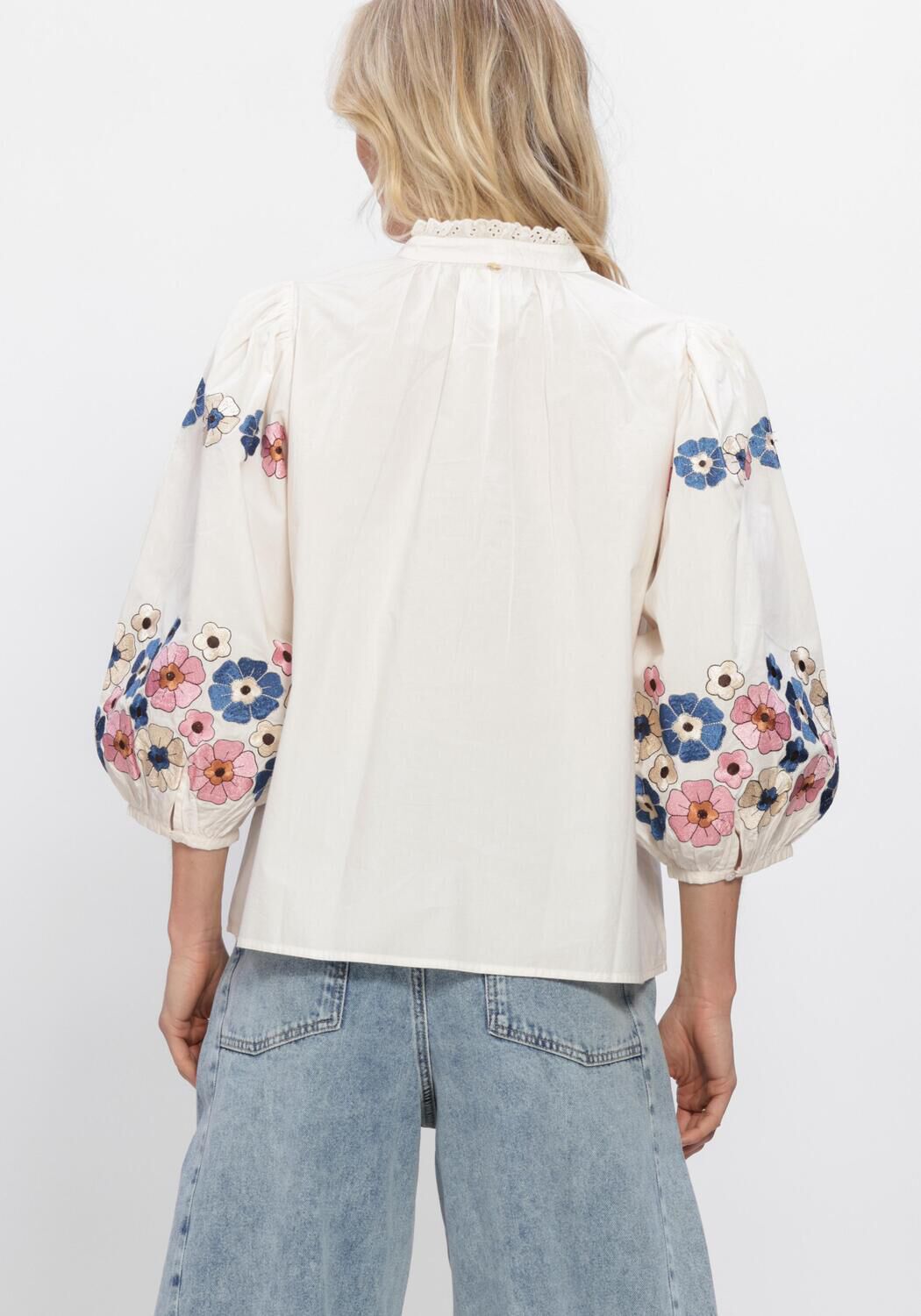 Witte ANTIK BATIK Blouses AMANTINA BLOUSE - large