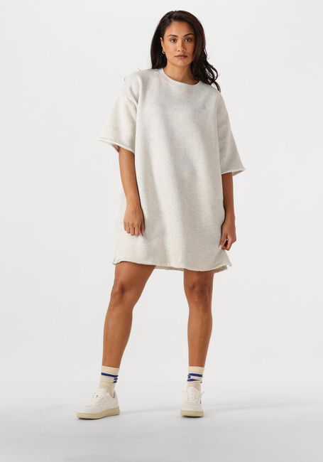Ecru BY-BAR Mini jurk WILLOW SWEAT DRESS - large