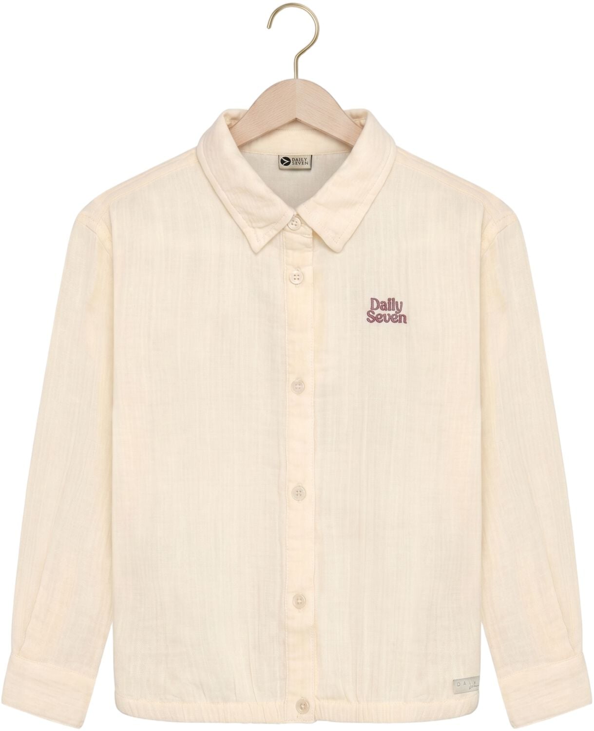 DAILY7 Meisjes Blouses Shirt Longsleeve Fancy Ecru