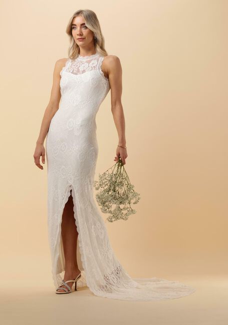 Witte Y.A.S. Bruidsmode YASJAKOBE SL MAXI DRESS - CELEB - large