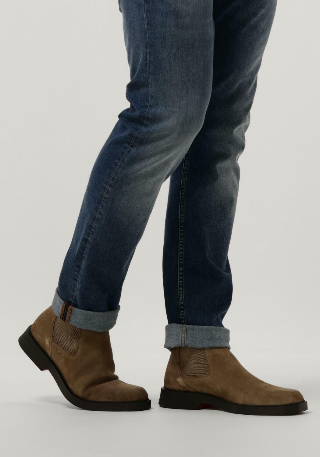 Beige HUGO Chelsea boots IKER - large