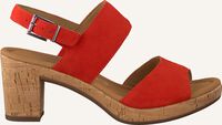 Rode GABOR Platte sandalen 777.1 - medium