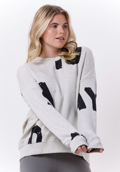 Lichtgrijze 10DAYS Sweater OVERSIZED SWEATER 10DAYS - large