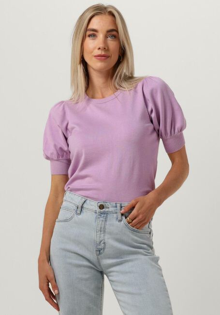 Paarse MINUS Top LIVA KNIT TEE - large