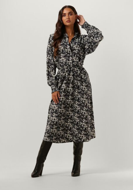 Grijze CO'COUTURE Midi jurk BAILA WING SHIRT DRESS - large