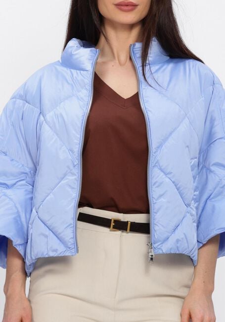 Lichtblauwe BEAUMONT Gewatteerde jas EMILIA JACKET - large
