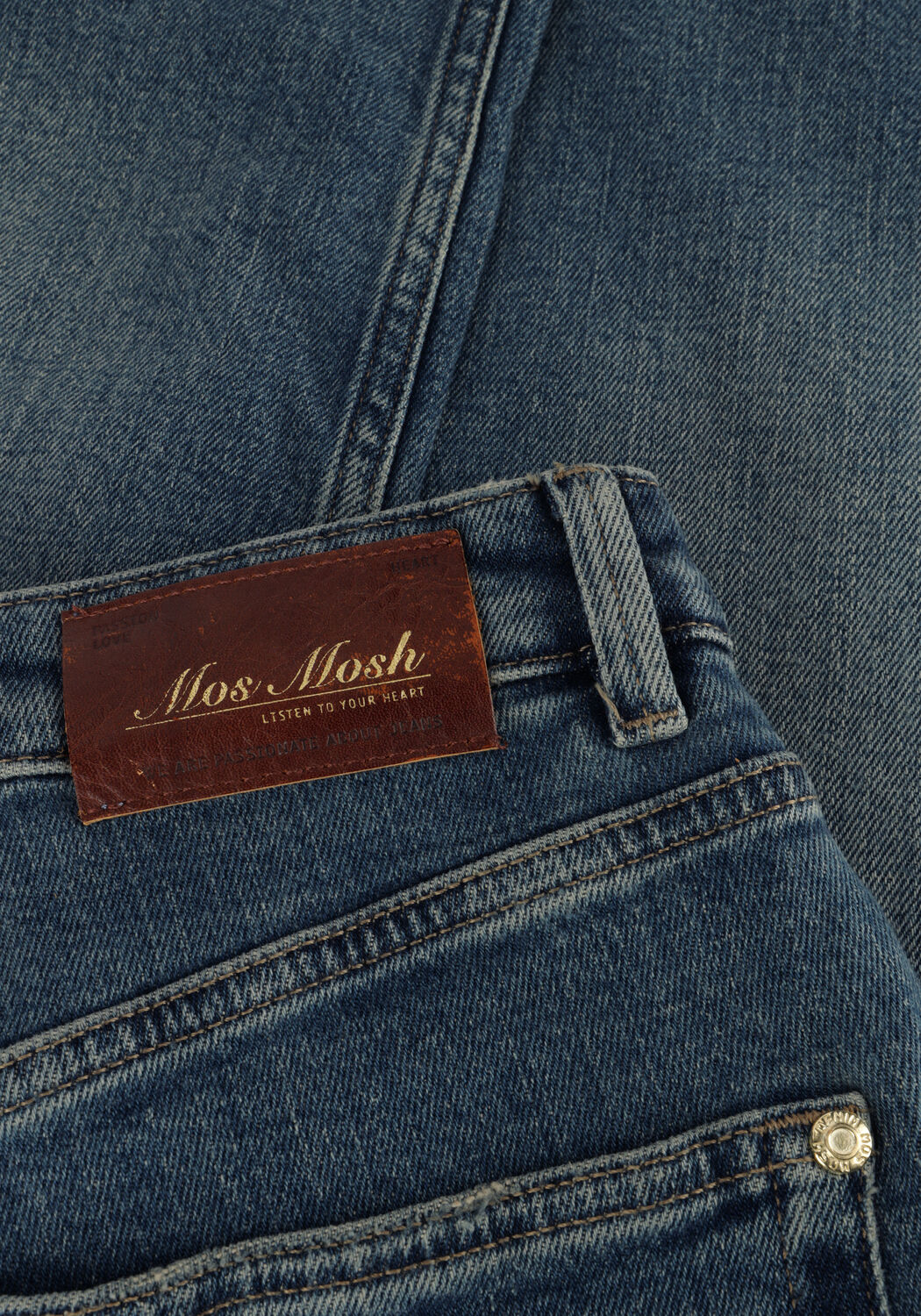 Blauwe MOS MOSH Straight leg jeans RACHEL GALLEON JEANS - large