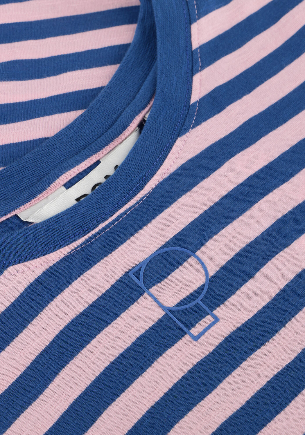 Multi POM AMSTERDAM T-shirt TSHIRT STRIPE BLUE PINK - large