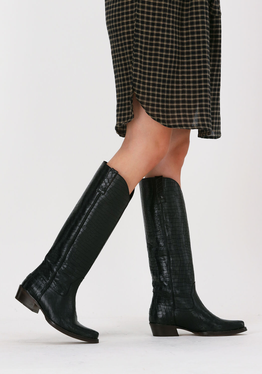 Cowboylaarzen on sale zwart hoog
