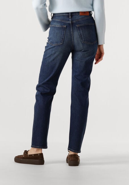 Donkerblauwe CALVIN KLEIN Mom jeans NEW MOM JEAN D842G - large