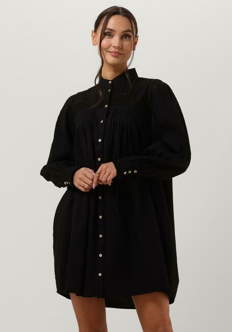 Zwarte Y.A.S. Mini jurk YASIBIS LS SHIRT DRESS S - large