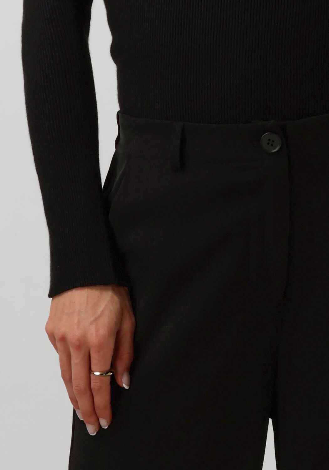 YDENCE Dames Broeken Pants Solange Zwart