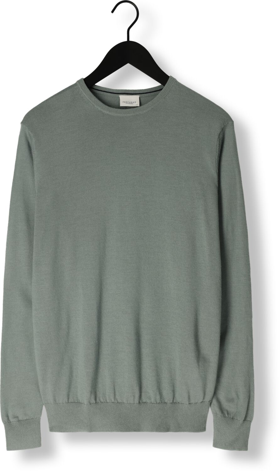 PROFUOMO Heren Truien & Vesten Pullover Crew Neck Groen