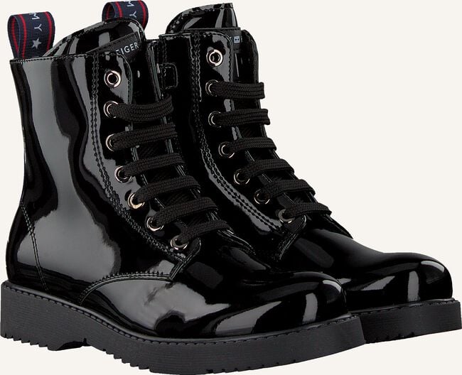 Zwarte TOMMY HILFIGER Veterboots 30445 Zwarte TOMMY HILFIGER Veterboots 30445 - large