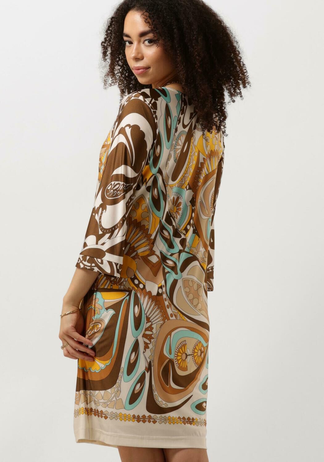 ANA ALCAZAR Dames Jurken Tunic Dress Deco Beige