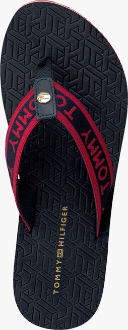 Blauwe TOMMY HILFIGER Slippers TH EMBOSSED - large