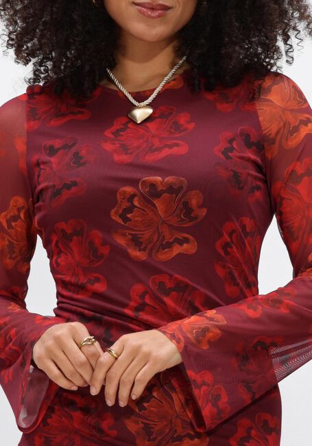 Bordeaux HARPER & YVE Mini jurk JOLIE-DR - large