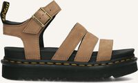 Bruine DR MARTENS Platte sandalen BLAIRE Bruine DR MARTENS Platte sandalen BLAIRE - medium