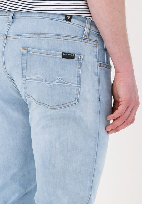 Blauwe 7 FOR ALL MANKIND Slim fit jeans SLIMMY TAPERD STRETCH TEK SUNDAY - large