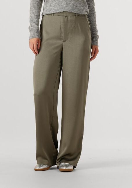 Groene NEO NOIR Pantalon EMMETT HEAVY SATEEN PANTS - large