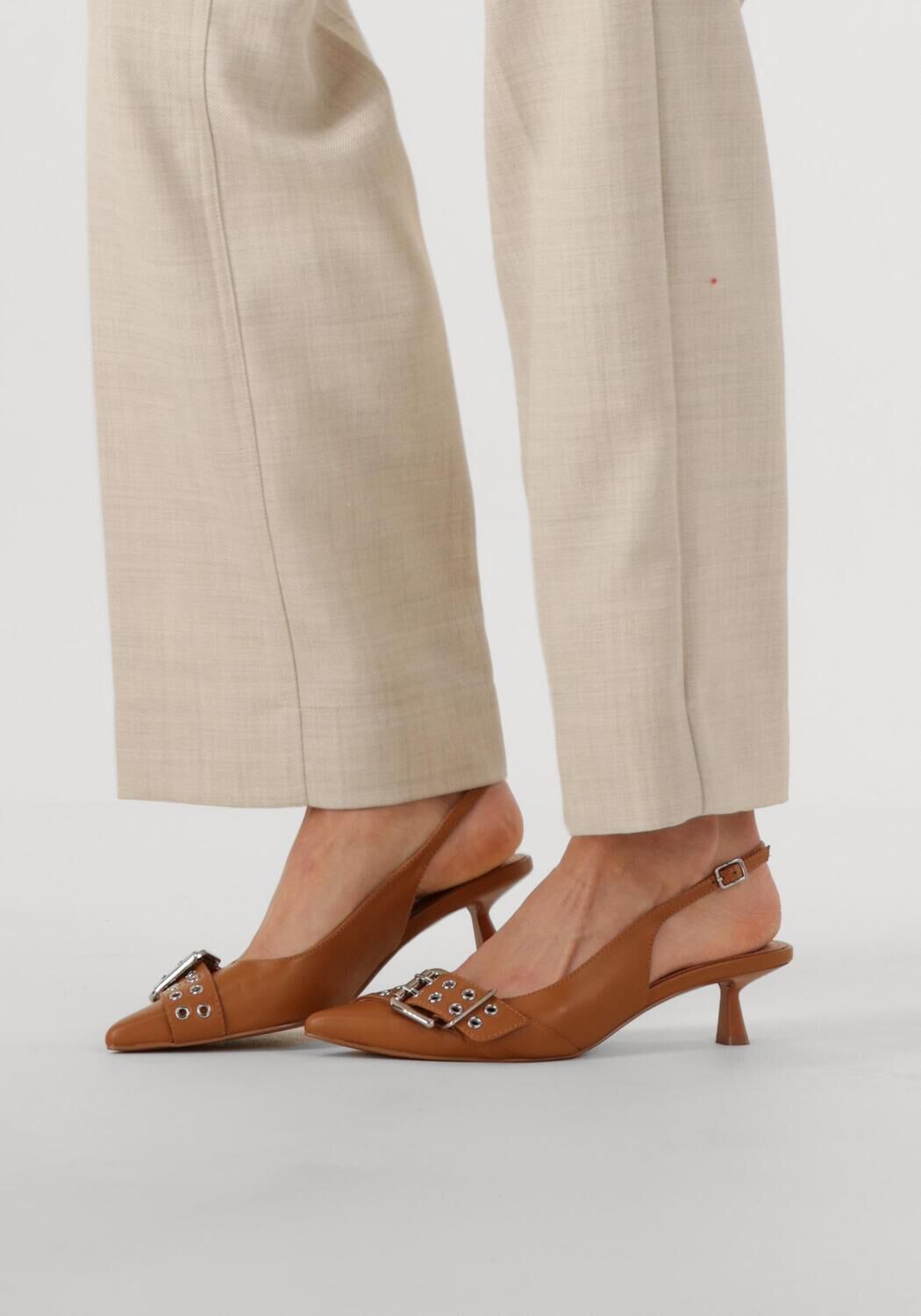 Cognac BIBI LOU Slingbacks 521Z10VK - large