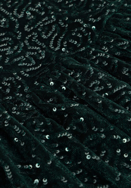 Groene KONGES SLOJD Mini jurk VIOLA DRESS - large