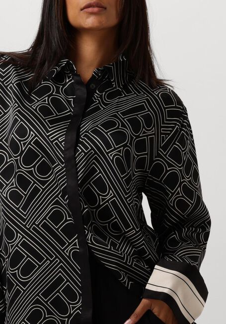 Zwarte BRUUNS BAZAAR Blouses FLORET AUDE SHIRT - large