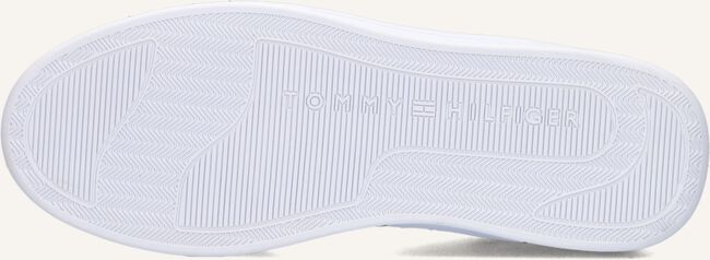 Witte TOMMY HILFIGER Lage sneakers BASKET WITH WEBBING Witte TOMMY HILFIGER Lage sneakers BASKET WITH WEBBING - large