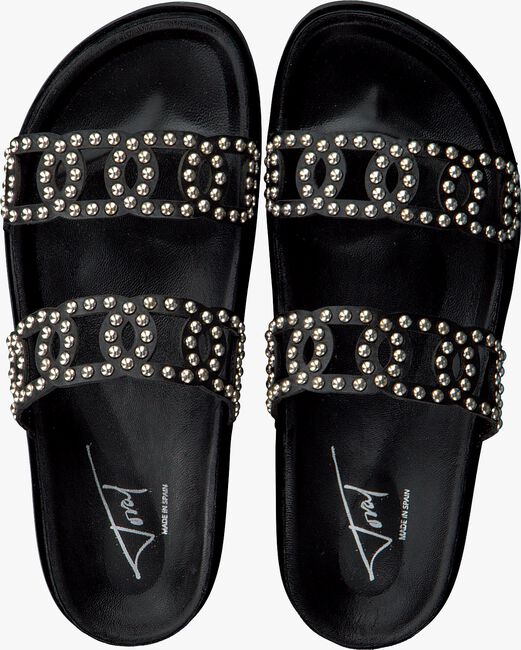 Zwarte TORAL Slippers 12312 | Omoda