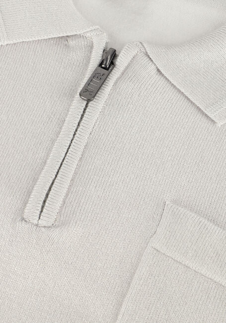 Witte RELLIX Polo POLO KNITTED ZIP - large
