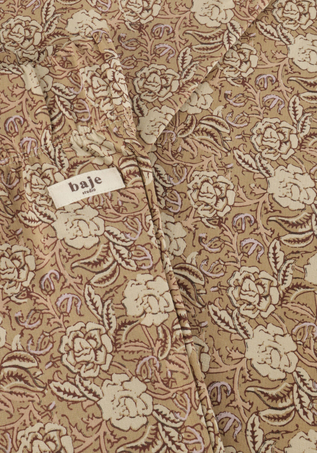 Taupe BAJE STUDIO Flared broek JOYA - large