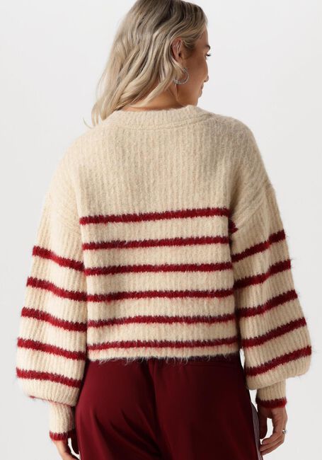 Bordeaux CO'COUTURE Trui CORALIECC CROP STRIPE O-KNIT - large