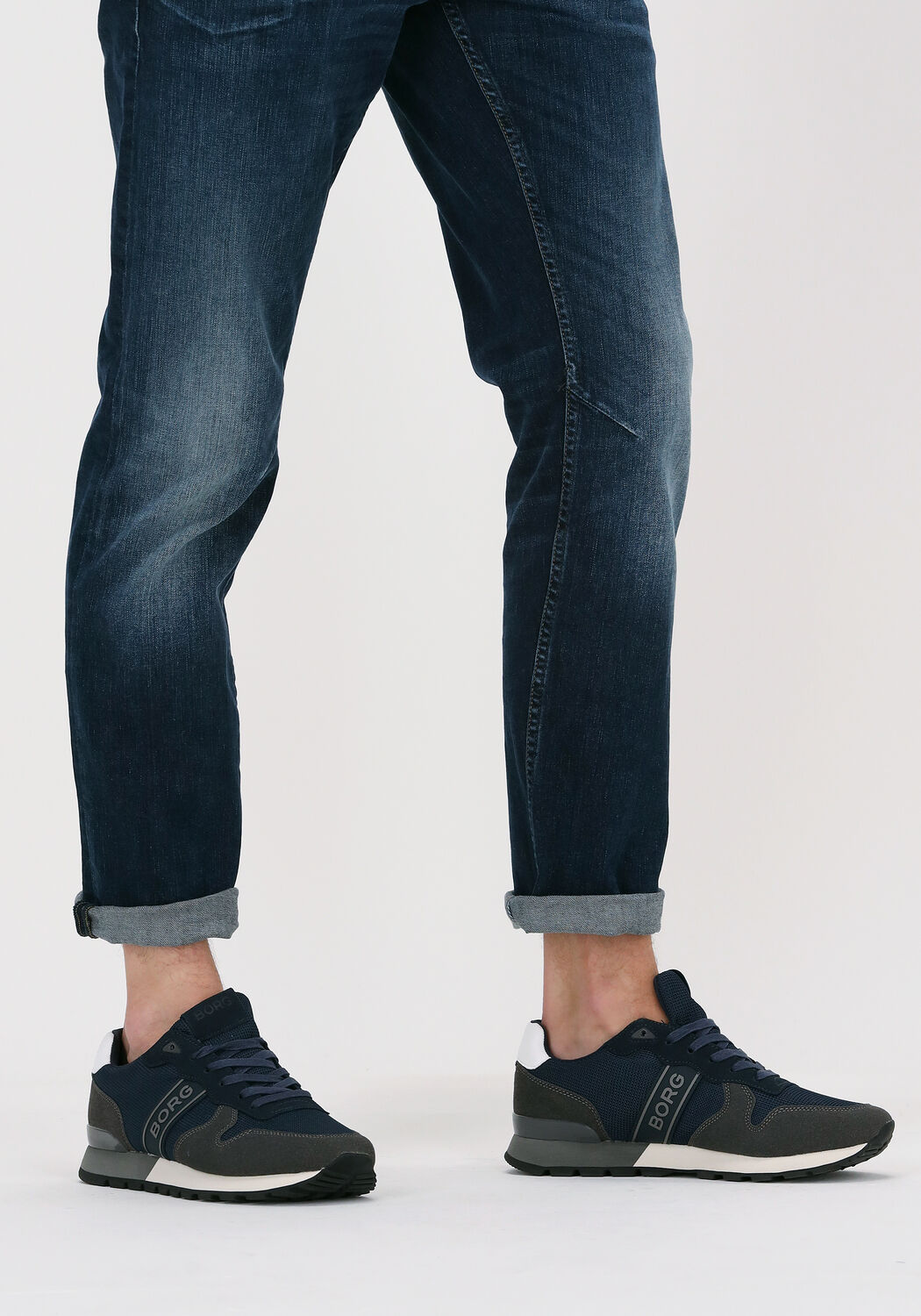 Blauwe BJORN BORG Lage sneakers R455 BLK M - large