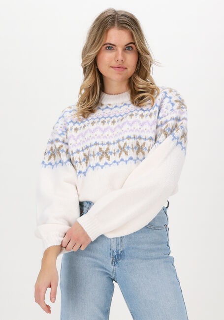 Witte ENVII Trui ENCROWN LS KNIT 5255 - large