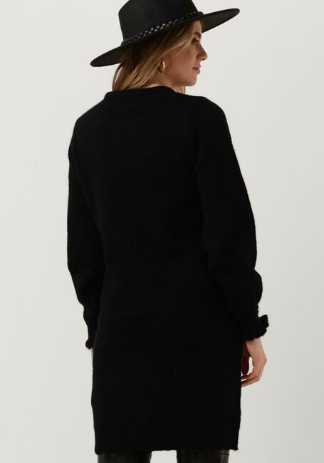 Zwarte SELECTED FEMME Mini jurk SIA JUMA LS KNIT DRESS - large