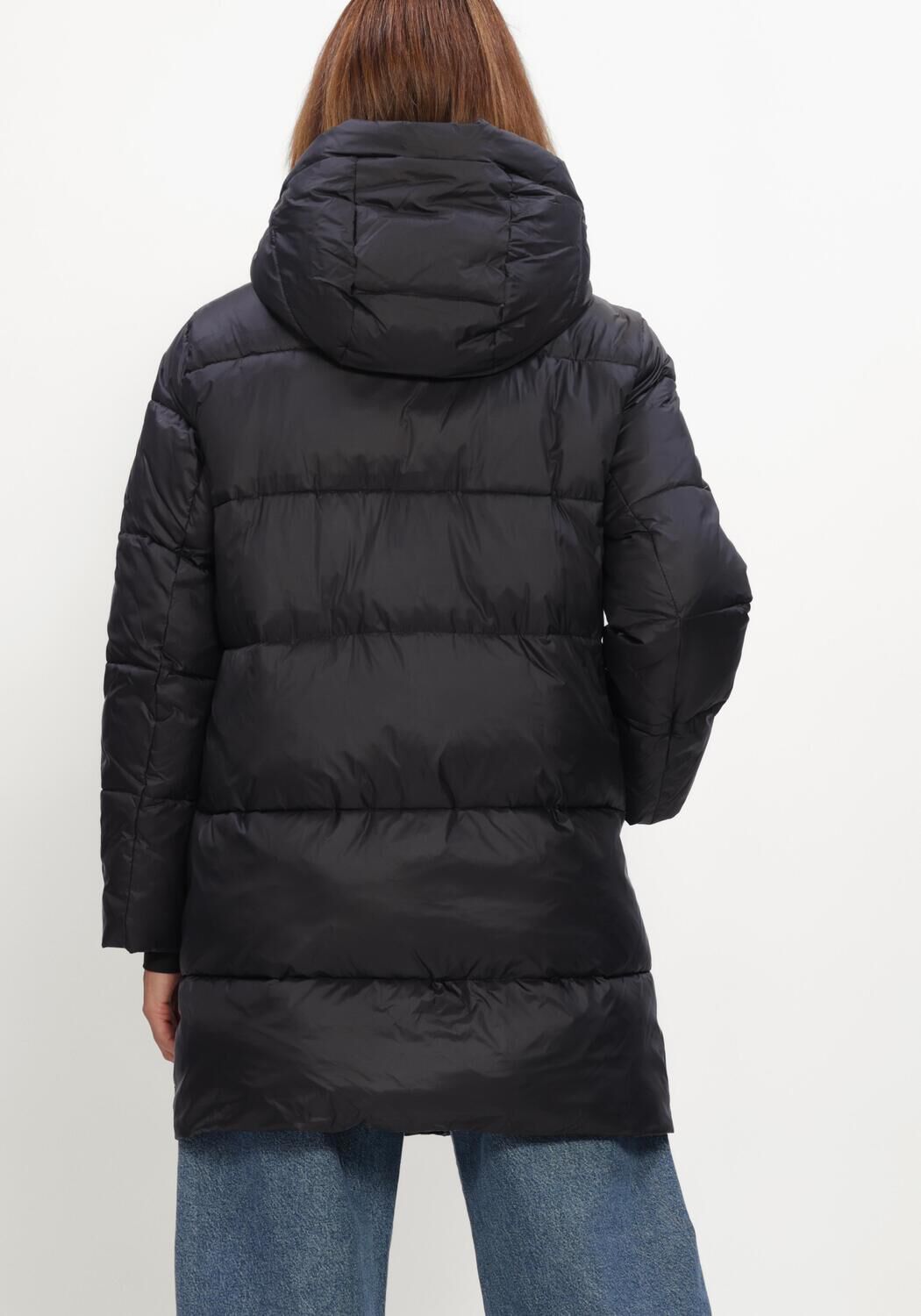 Zwarte WITHBLACK Gewatteerde jas WBLABBY 3/4 DOWN JACKET - large