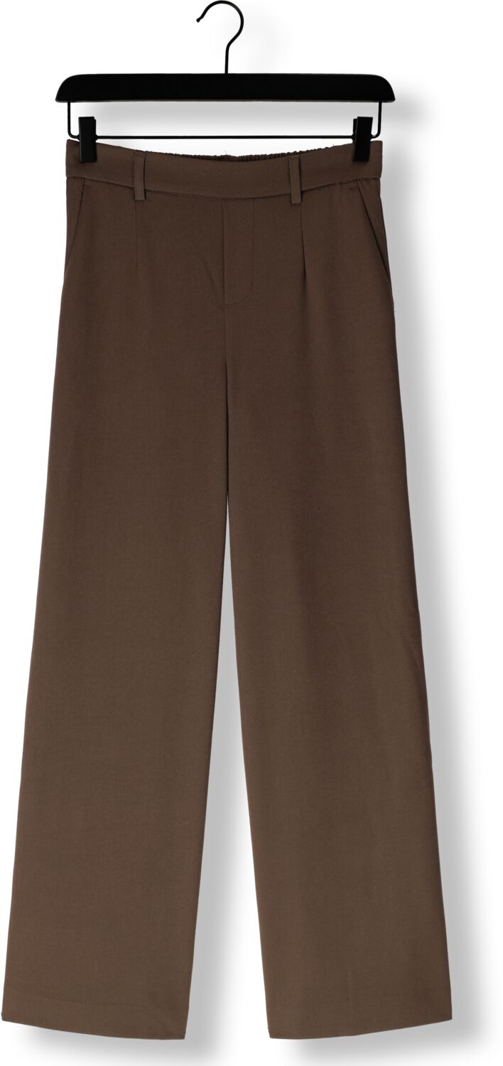 OBJECT Dames Broeken Objlisa Wide Pant Bruin