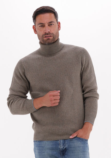 Groene PROFUOMO Coltrui PULLOVER ROLL NECK - large