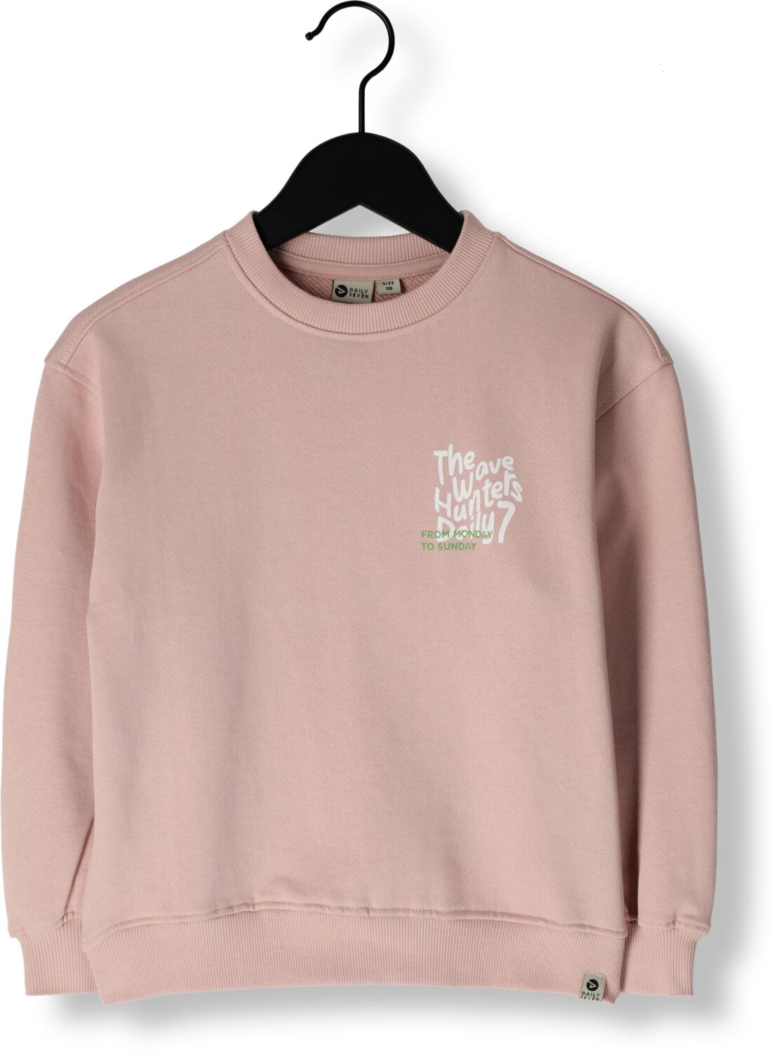 DAILY7 Jongens Truien & Vesten Sweater Oversized Backprint Lichtroze