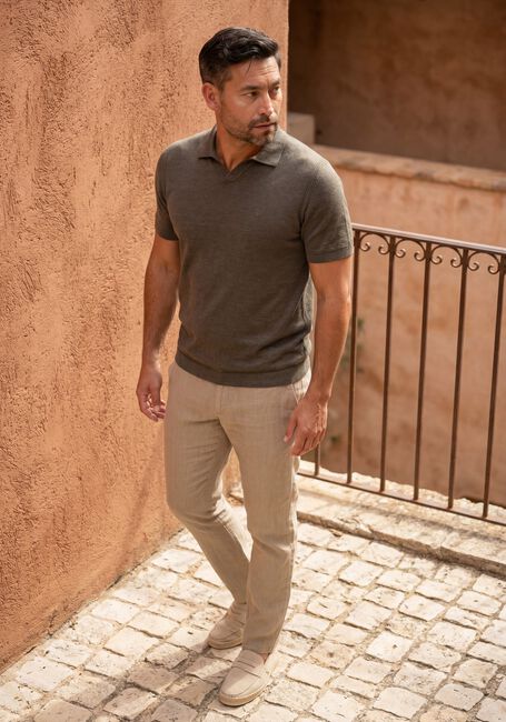 Beige ALBERTO Chino 6267 1528 HOUSE - large