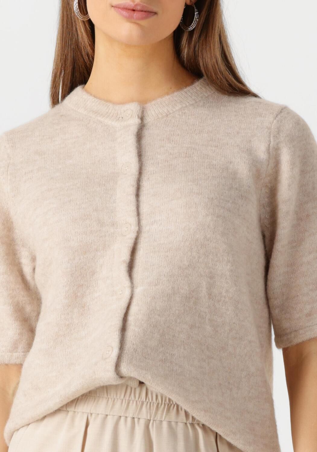 SELECTED FEMME Dames Truien & Vesten Slflulu 2 4 Knit Cardigan Beige