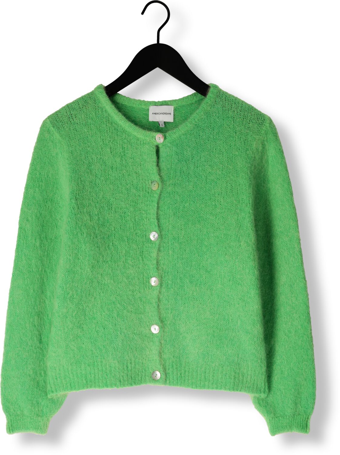 AMERICAN DREAMS Dames Truien & Vesten Susan Alpaca Cardigan Groen