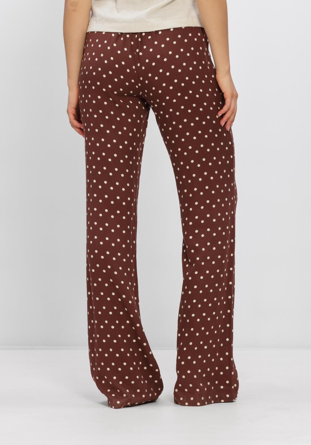 Bruine YDENCE Broeken PANTS STACEY TALL - large