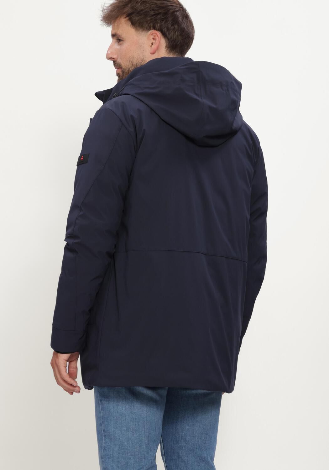 Donkerblauwe PEUTEREY Parka's PEEBLES SRTR GRS01 - large