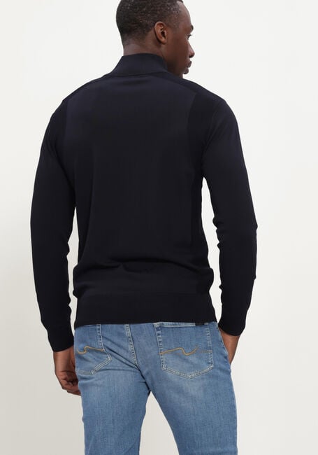 Donkerblauwe GENTI Truien/vesten TURTLE ZIP LS - large