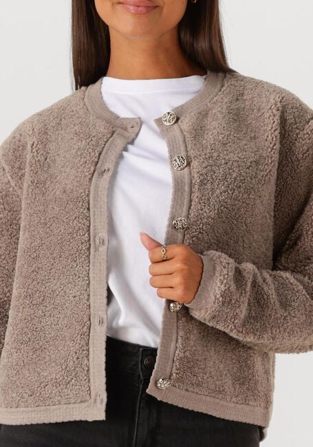 Zand NEO NOIR Trui LIMO FLUFFY KNIT CARDIGAN - large
